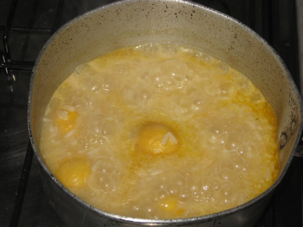 Arroz com pequi