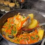 Peixe Ensopado com Batatas