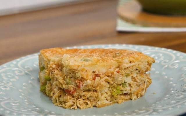 Torta de Liquidificador de Frango